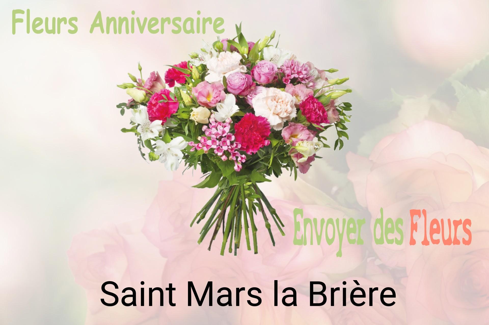 Bouquet de fleurs d’anniversaire livré à Saint-Mars-la-Brière
